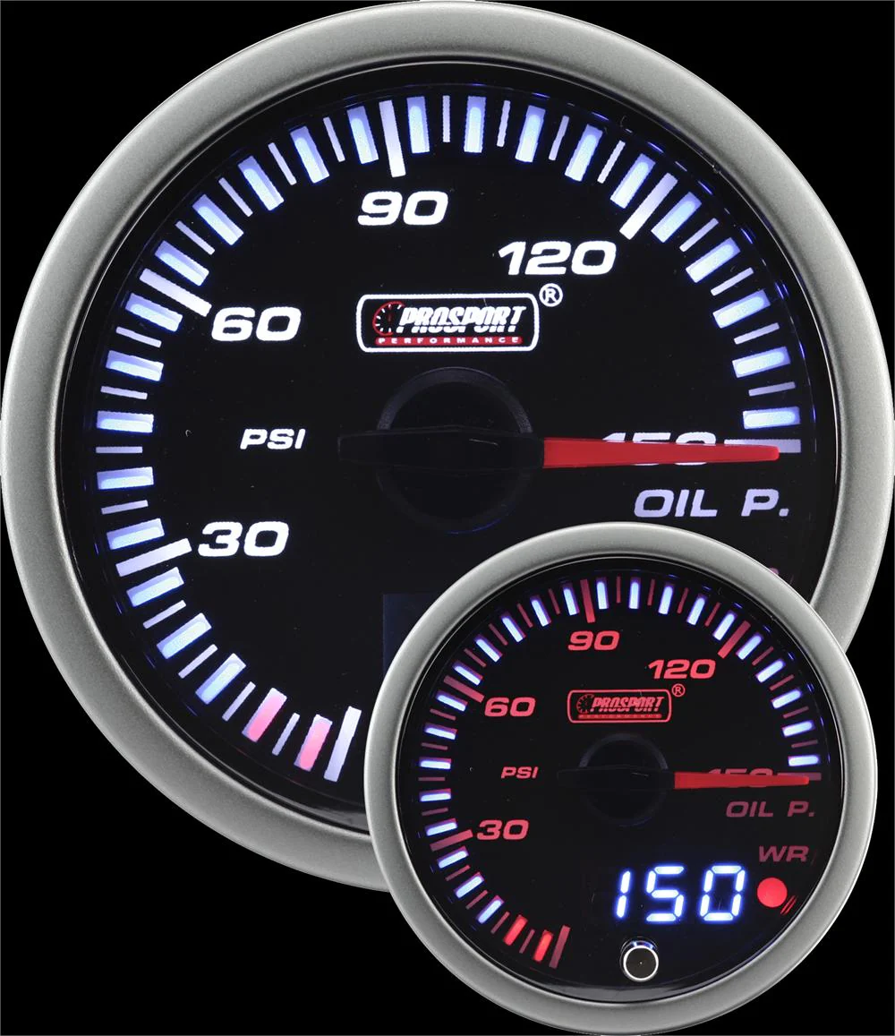 2-1/16" JDM Electrical Oil Pressure Gauge - Image 4