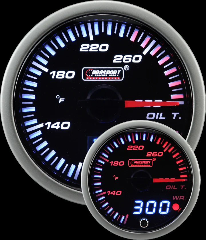 2-1/16" JDM Electrical Oil Temperature Gauge - Image 4
