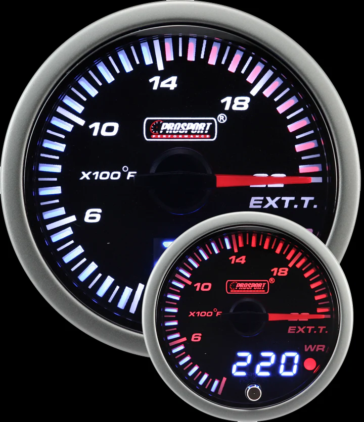 2-3/8" JDM Electrical Exhaust Gas Temperature Gauge - Image 4